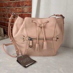 Rafe New York Geniune Leather Studded Handbag